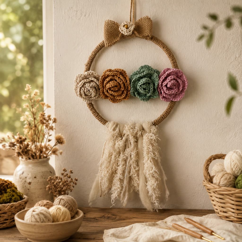 Aro con flores deco